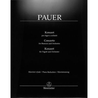 Pauer Konzert Fagott Klavier BA11567-90