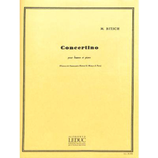 Bitsch Concertino Fagott Klavier AL20590