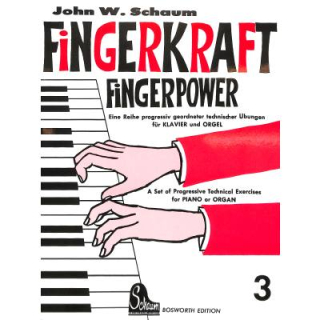 Schaum Fingerkraft Band 3 Klavier BOE3572