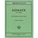 Marcello Sonate C-Dur Fagott Klavier IMC3107