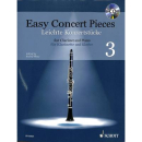 Mauz Easy Concert pieces 3 Klarinette Klavier CD ED22624