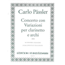 Paessler Concerto con Variazioni Es-Dur Klarinette...