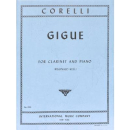 Corelli Gigue Klarinette Klavier IMC1555