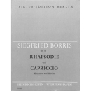 Borris Rhapsodie und Capriccio op 94 Klarinette Klavier N8748