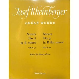 Rheinberger Sonaten 8 + 9 Orgel NOV10146