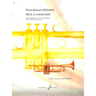 Deshays Piece a Conviction Trompete Klavier GB8794