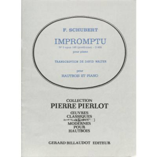 Schubert Impromptu op 142/3 D 935 Oboe Klavier GB4327