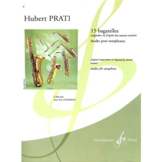 Prati 15 Bagatelles Etudes pour Saxophones GB5595