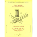 Albinoni Concerto en Re Mineur op 9/2 Trompete Orgel MRB1300