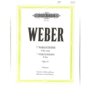Weber 7 Variationen op 33 Klarinette Klavier EP7015