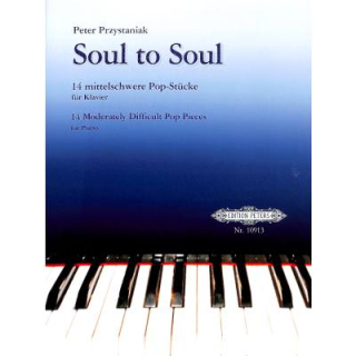 Przystaniak Soul to Soul 14 mittelschwere Pop Stücke Klavier EP10913