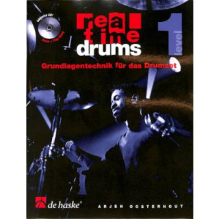 Oosterhout Real Time Drums 1 Grundlagentechnik CD DHP0981331
