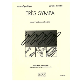 Galiegue + Naulais Tres Sympa Posaune Klavier AL28169
