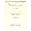 Couillaud Trente et Une Études Brillantes Trombone AL18286