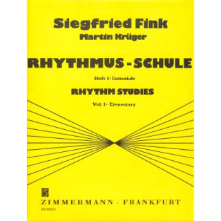 Fink + Krueger Rhythmusschule 1 Unterstufe Schlagzeug ZM80251