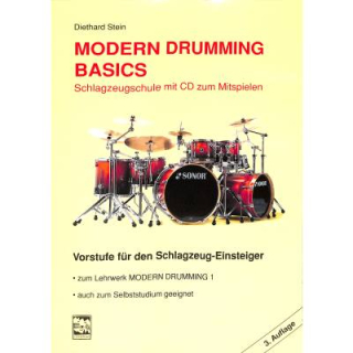 Stein Modern Drumming Basics Vorstufe Schlagzeug CD LEU057-0