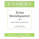 Tanejew Erstes Streichquartett op 4 GM1344A