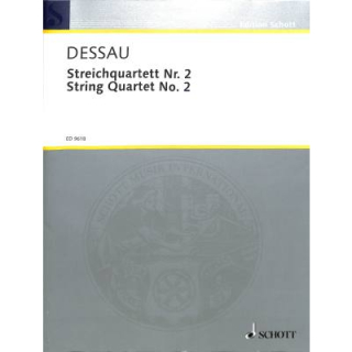 Dessau Streichquartett Nr 2 HN9618