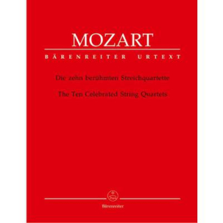 Mozart Die 10 berühmten Streichquartette BA4750