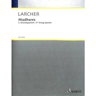 Larcher Medhares 3 Streichquartett ED20356