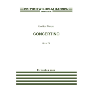 Riisager Concertino op 29 Trompete Klavier WH25604