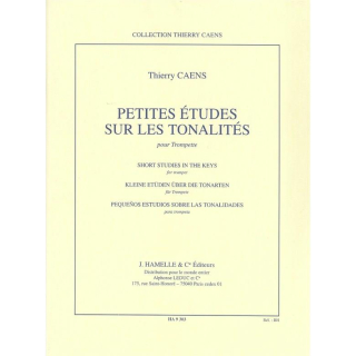 Caens Petites Etudes Sur Les Tonalites Trumpet HA9303