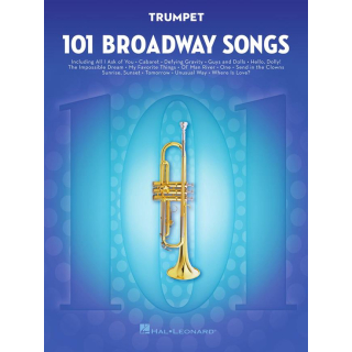 101 Broadway Songs for Trumpet HL00154203