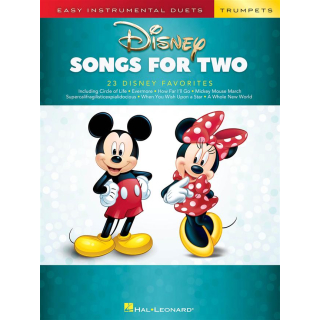 Phillips Disney Songs for Two Trumpets HL00284646