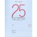 Ledeuil 25 Etudes Specifiques 1 Flöte AL30497