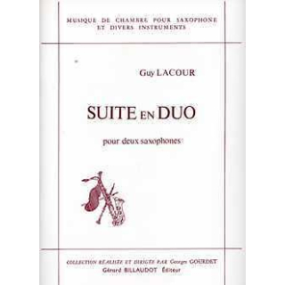 Lacour Suite en Duo Saxophon Duett GB1409