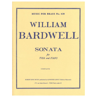 Bardwell Sonata Tuba Klavier AL28583