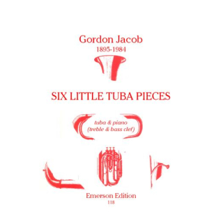 Jacob Six Little Tuba Pieces Tuba Klavier JE118
