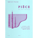 Pierne Piece g-moll Oboe Klavier AL7532