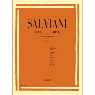 Salviani Studi per Oboe 1 ER2367