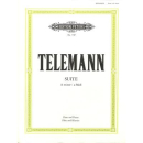 Telemann Suite a-moll Flöte Klavier EP7787