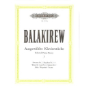 Balakirew Ausgewählte Klavierstücke 1 EP9576A