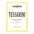 Tessarini Concerto G-Dur op 1/3 Violine Klavier EP11027
