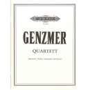 Genzmer Quartett Klarinette Violine Violoncello Klavier EP8843