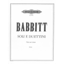 Babbitt Soli e Duettini Flöte Gitarre EP67555