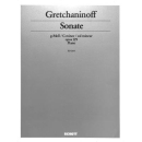 Gretchaninoff Sonate g-Moll op 129 Klavier ED2164