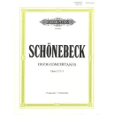 Schoenebeck Duos Concertants op 12/1-3 für 2 Celli...