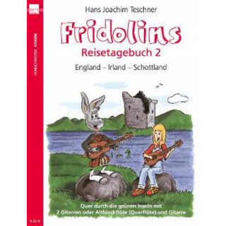 Teschner Fridolins Reisetagebuch 2 fuer 2 Gitarren N2518