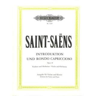 Saint-Saens Introduktion et Rondo Capriccioso op 28 Violine Klavier EP9294