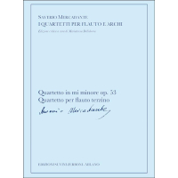 Mercadante Quartetto in mi minore op. 53 FL VL VA VC...