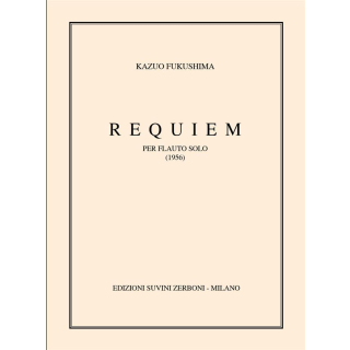 Fukushima Requiem 1956 per Flauto Solo ESZ00532500