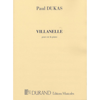 Dukas Villanelle Horn Klavier DF6797