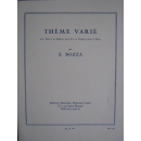 Bozza Theme Varie Tuba oder Bassposaune Klavier AL21792