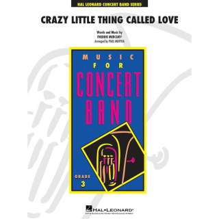 Mercury Crazy Little Thing Called Love Concert Band HL04005712