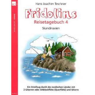 Teschner Fridolins Reisetagebuch 4 fuer 2 Gitarren N2520