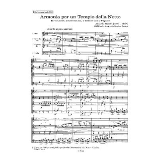 Salieri Armonia 2 Oboen 2 Klarinetten 2 Hörner 2 Fagotte DM898